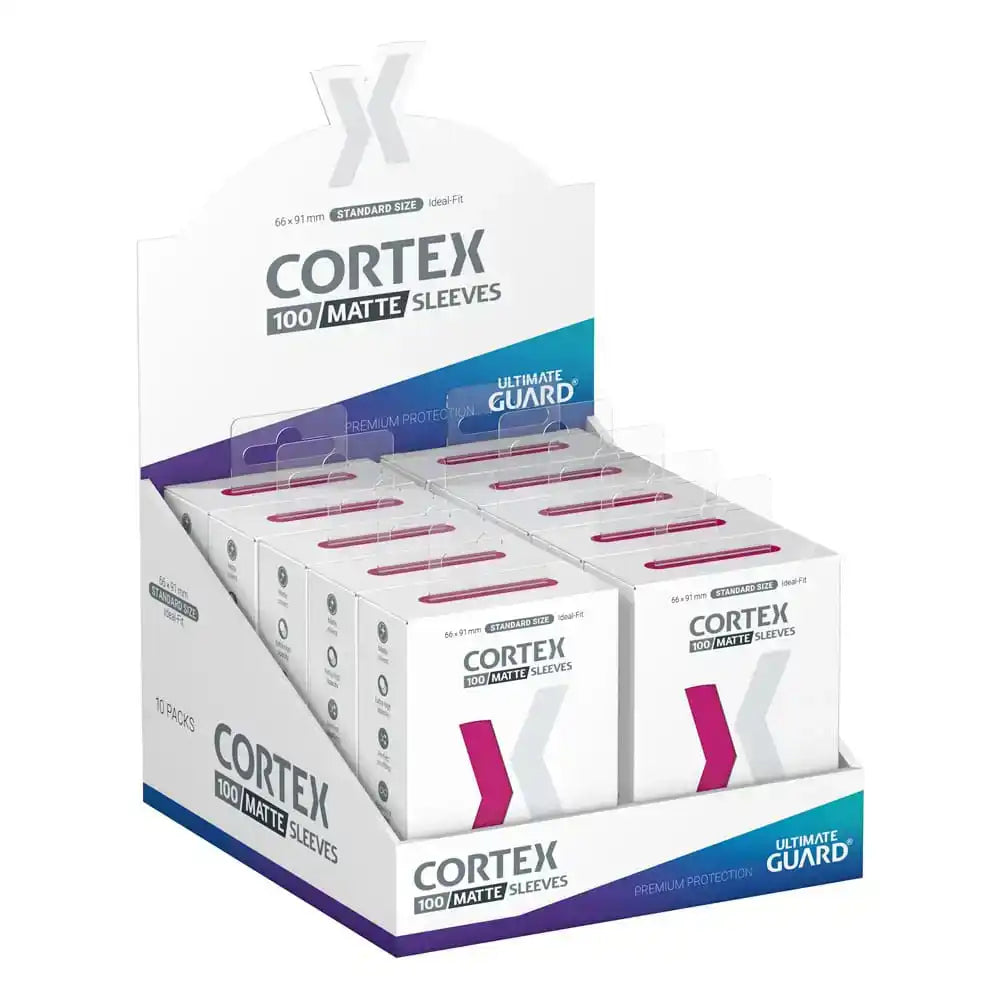 Ultimate Guard Cortex Sleeves Standardgröße Matte Pink (100) - Smalltinytoystore