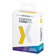 Ultimate Guard Cortex Sleeves Standardgröße Matte Yellow (100) - Smalltinytoystore