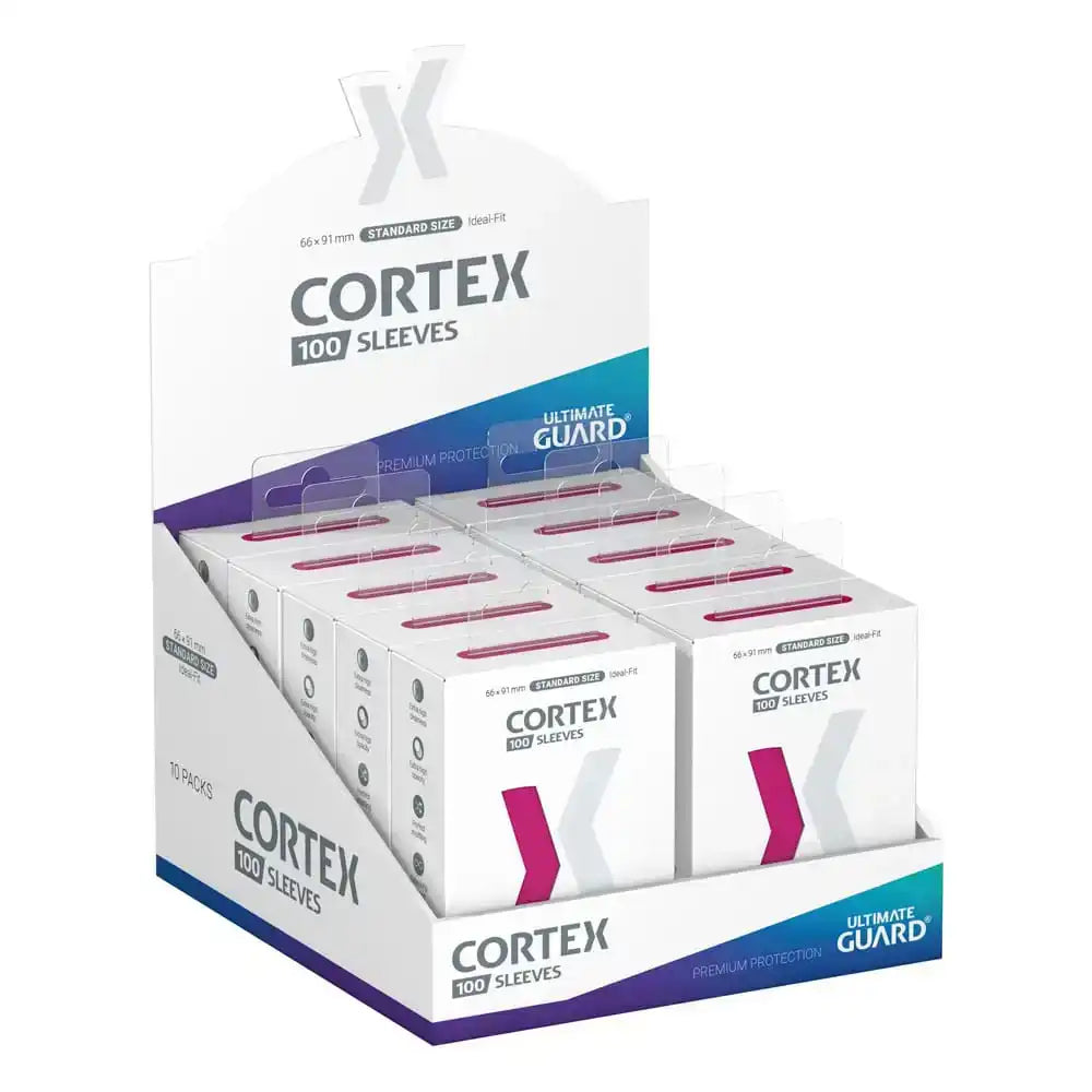 Ultimate Guard Cortex Sleeves Standardgröße Pink (100) - Smalltinytoystore