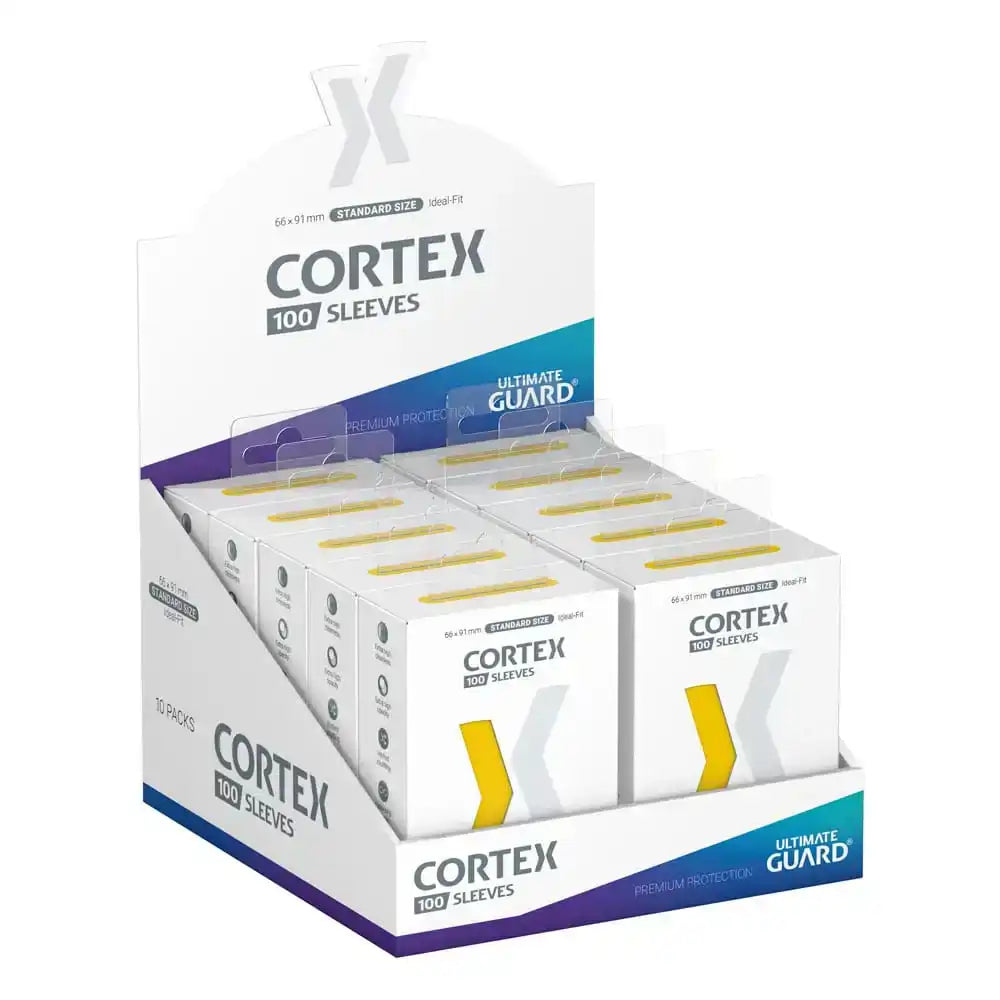 Ultimate Guard Cortex Sleeves Standardgröße Yellow (100) - Smalltinytoystore