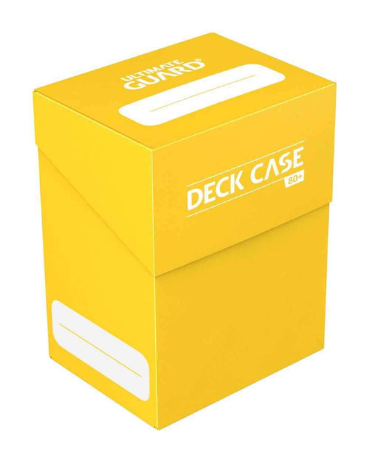 Ultimate Guard Deck Case 80+ Standardgröße Gelb - Smalltinytoystore