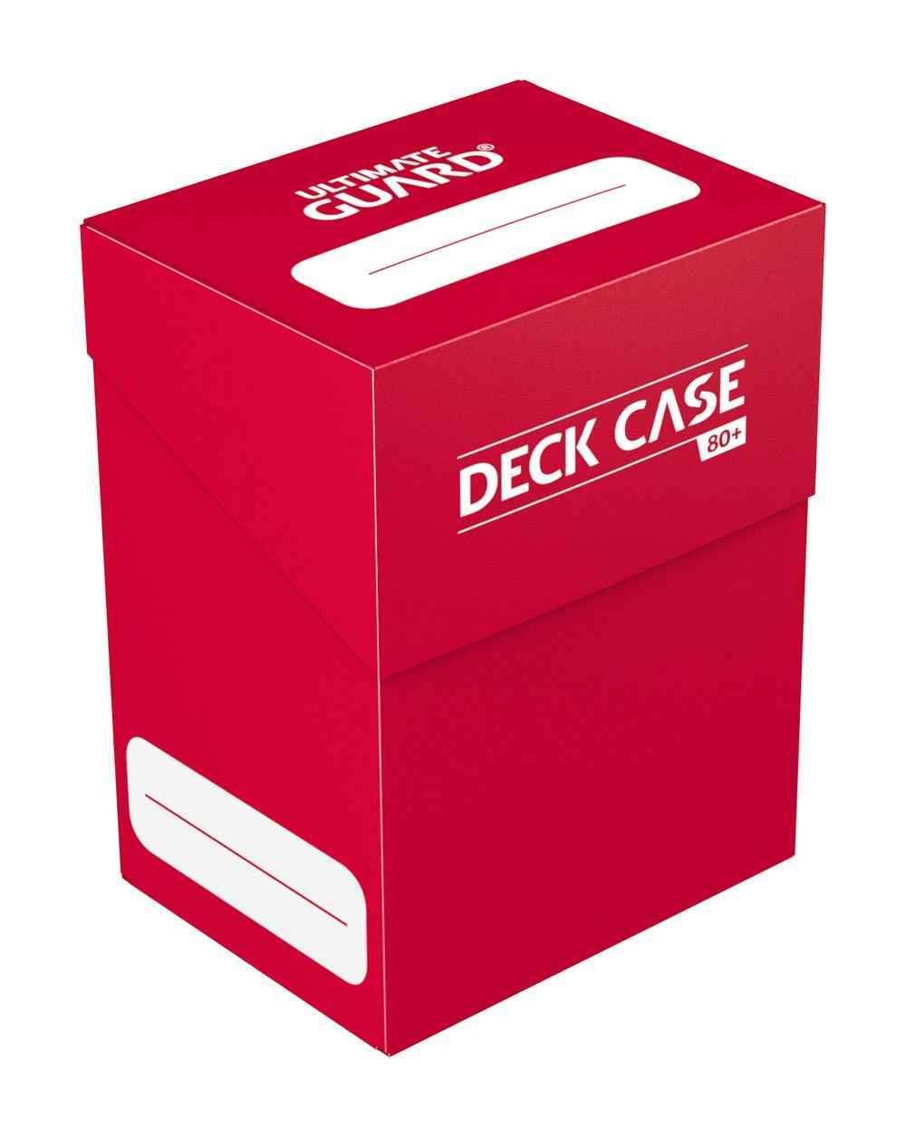 Ultimate Guard Deck Case 80+ Standardgröße Rot - Smalltinytoystore