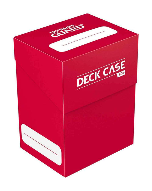Ultimate Guard Deck Case 80+ Standardgröße Rot - Smalltinytoystore