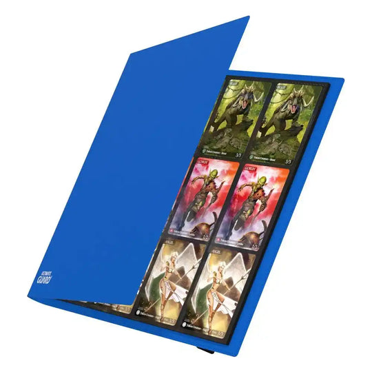 Ultimate Guard Flexxfolio 480 - 24-Pocket (Quadrow) - Blau - Smalltinytoystore