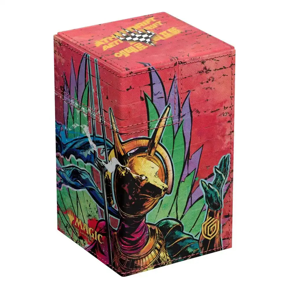 Ultimate Guard Flip'n'Tray 100+ Xenoskin Magic: The Gathering "Aetherdrift" - Hazoret, Godseeker - Smalltinytoystore