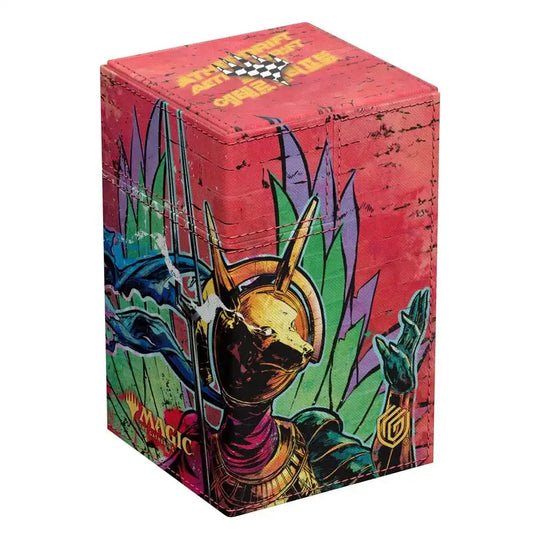 Ultimate Guard Flip'n'Tray 100+ Xenoskin Magic: The Gathering "Aetherdrift" - Hazoret, Godseeker - Smalltinytoystore