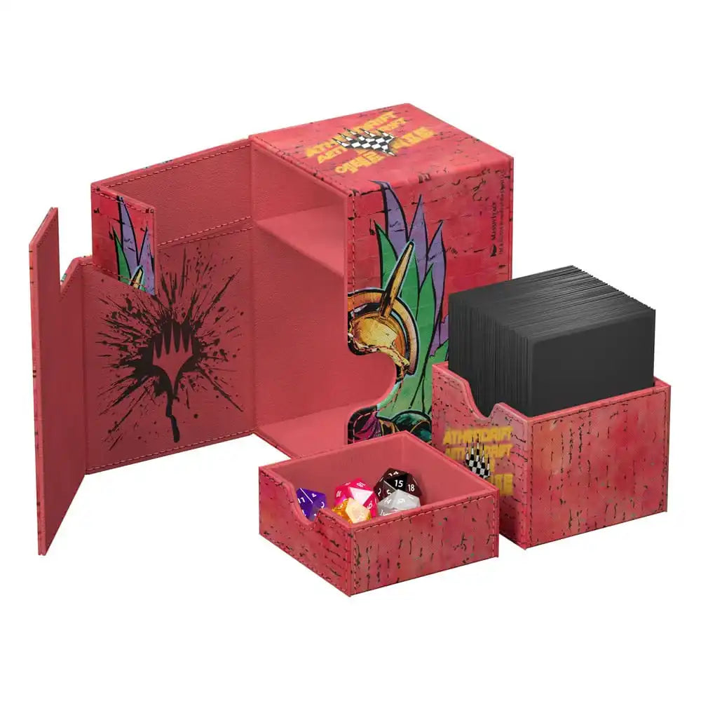 Ultimate Guard Flip'n'Tray 100+ Xenoskin Magic: The Gathering "Aetherdrift" - Hazoret, Godseeker - Smalltinytoystore