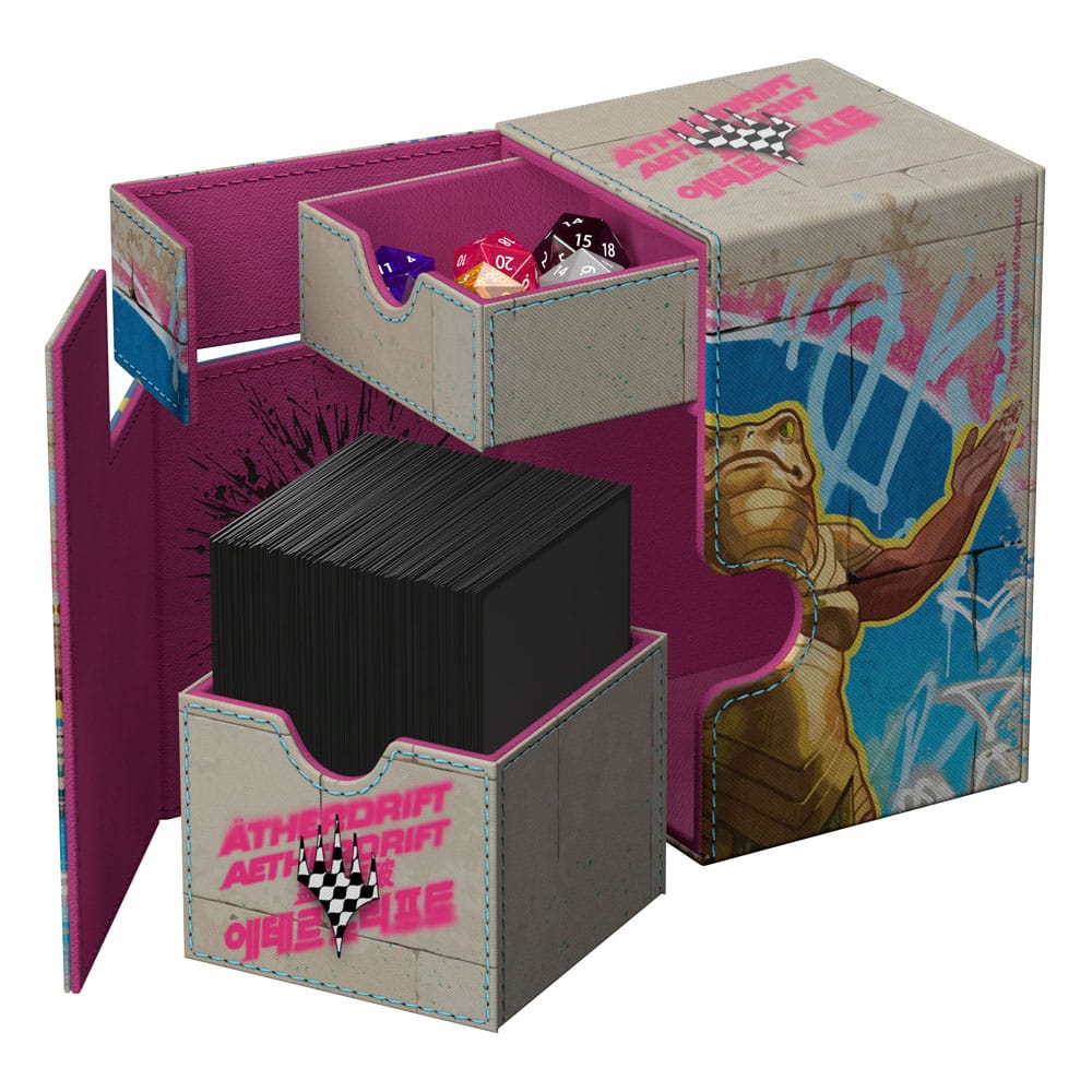 Ultimate Guard Flip'n'Tray 100+ Xenoskin Magic: The Gathering "Aetherdrift" - Sab-Sunen, Luxa Embodied - Smalltinytoystore