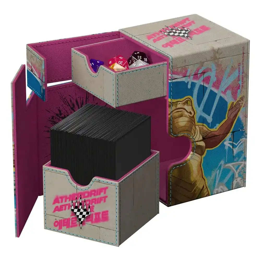 Ultimate Guard Flip'n'Tray 100+ Xenoskin Magic: The Gathering "Aetherdrift" - Sab-Sunen, Luxa Embodied - Smalltinytoystore