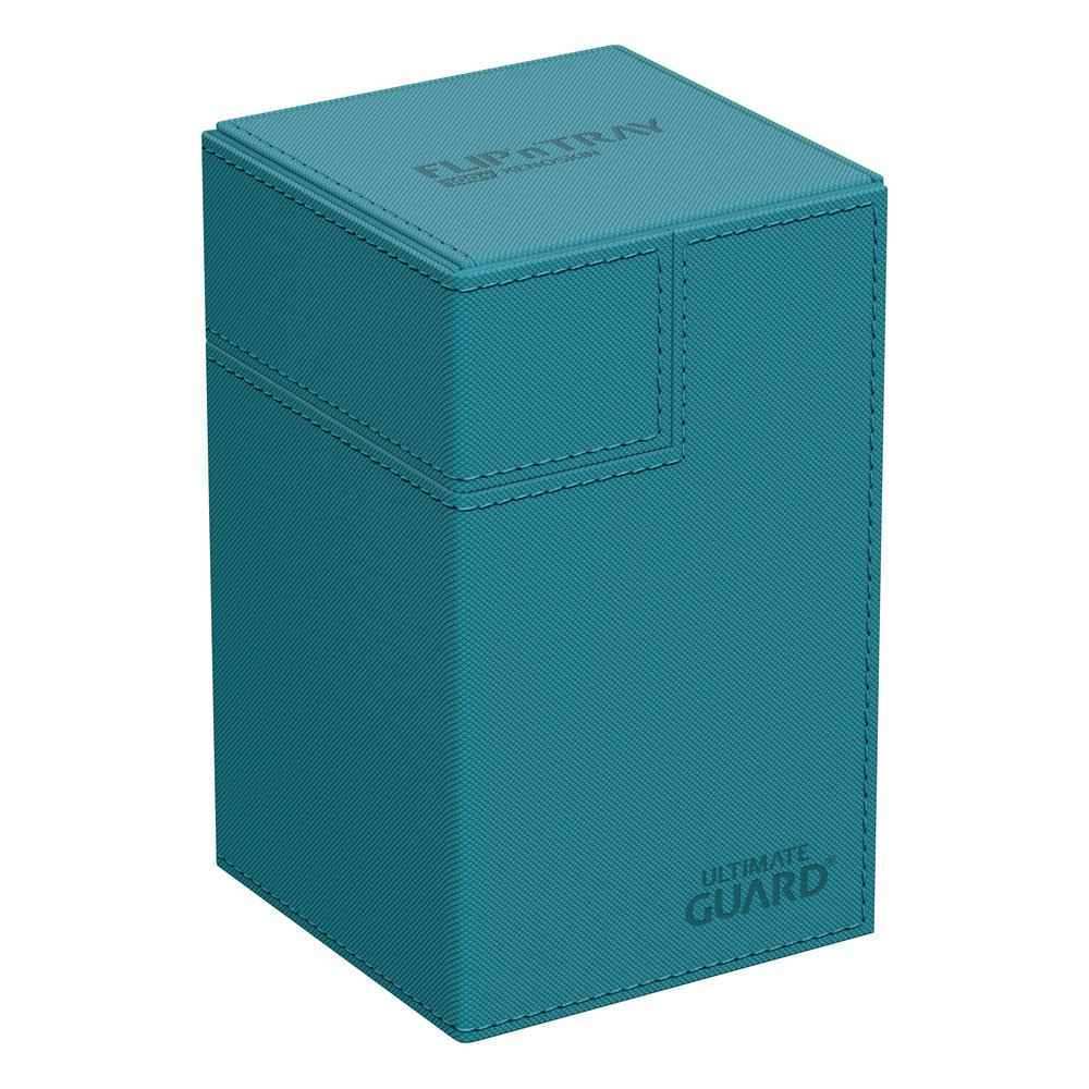 Ultimate Guard Flip`n`Tray 100+ XenoSkin Monocolor Petrolblau - Smalltinytoystore