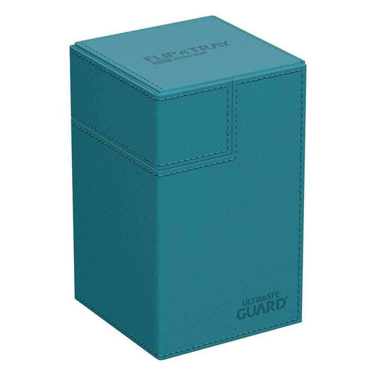 Ultimate Guard Flip`n`Tray 100+ XenoSkin Monocolor Petrolblau - Smalltinytoystore
