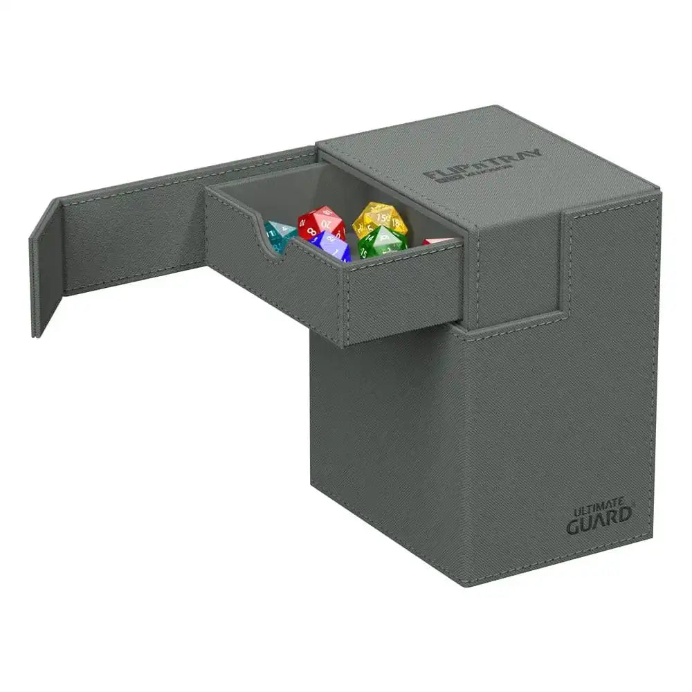 Ultimate Guard Flip`n`Tray 133+ XenoSkin Grau - Smalltinytoystore