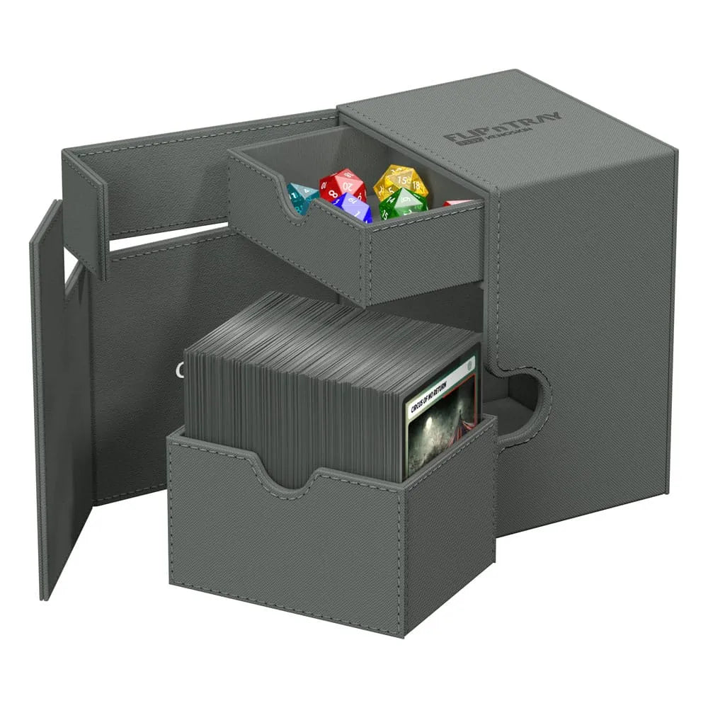 Ultimate Guard Flip`n`Tray 133+ XenoSkin Grau - Smalltinytoystore