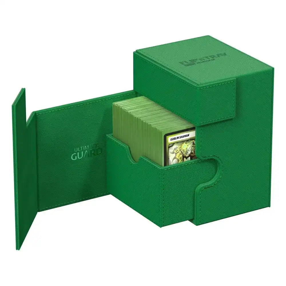 Ultimate Guard Flip`n`Tray 133+ XenoSkin Grün - Smalltinytoystore