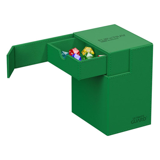 Ultimate Guard Flip`n`Tray 133+ XenoSkin Grün - Smalltinytoystore