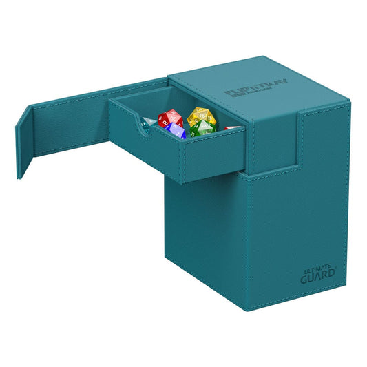Ultimate Guard Flip`n`Tray 133+ XenoSkin Petrol - Smalltinytoystore