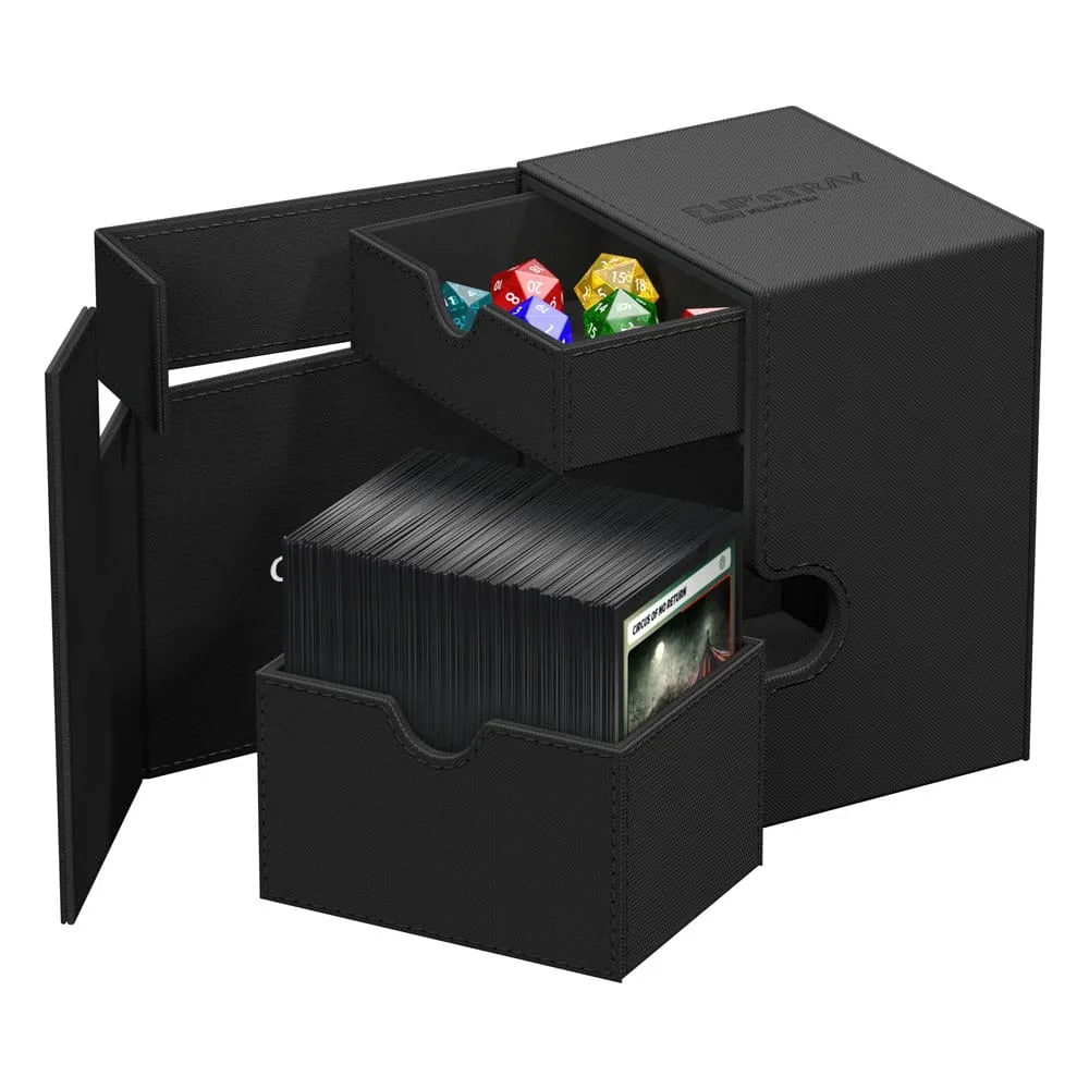 Ultimate Guard Flip`n`Tray 133+ XenoSkin Schwarz - Smalltinytoystore
