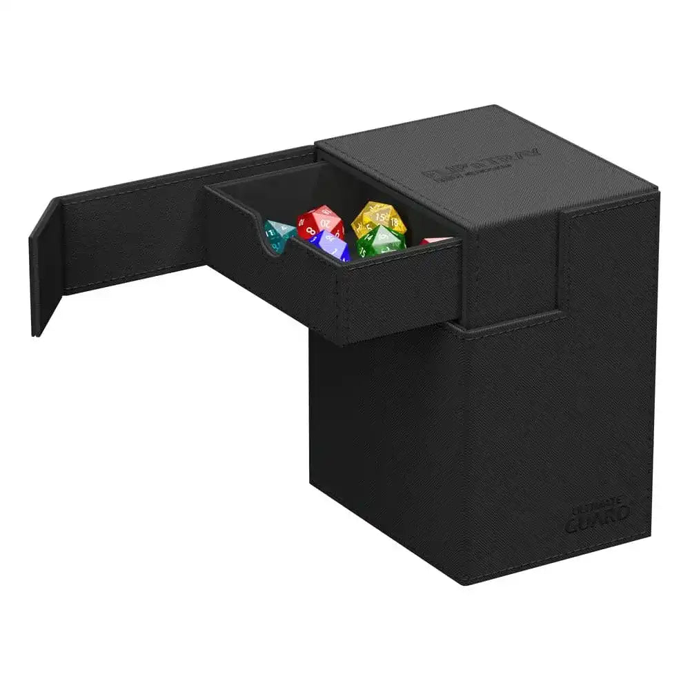 Ultimate Guard Flip`n`Tray 133+ XenoSkin Schwarz - Smalltinytoystore