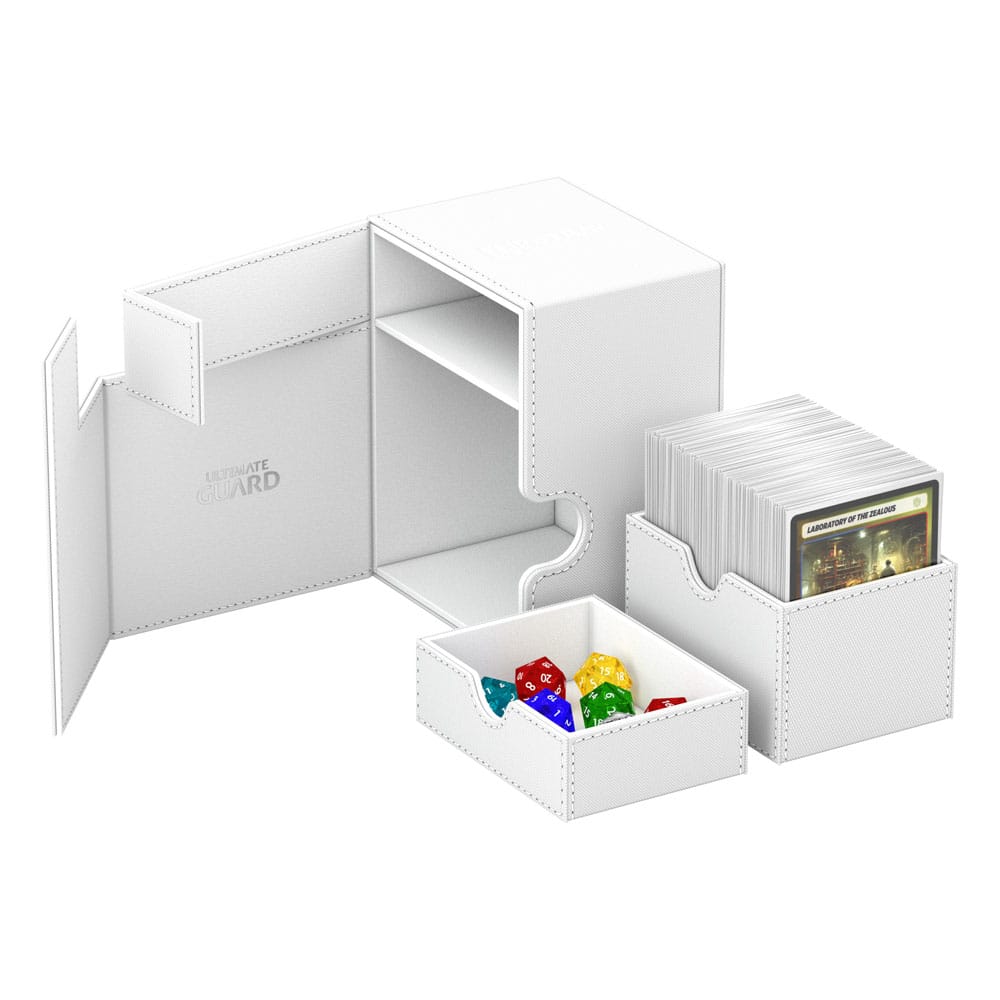 Ultimate Guard Flip`n`Tray 133+ XenoSkin Weiß - Smalltinytoystore