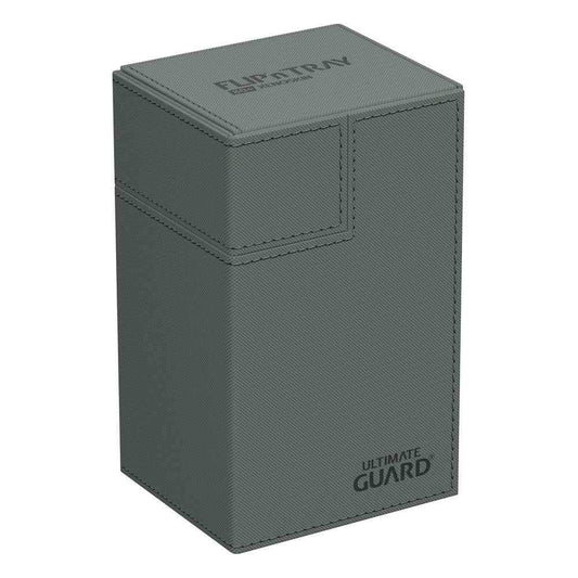 Ultimate Guard Flip`n`Tray 80+ XenoSkin Monocolor Grau - Smalltinytoystore