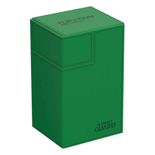 Ultimate Guard Flip`n`Tray 80+ XenoSkin Monocolor Grün - Smalltinytoystore