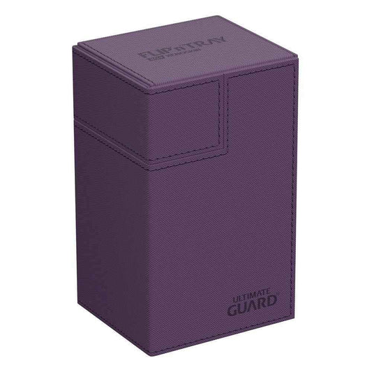 Ultimate Guard Flip`n`Tray 80+ XenoSkin Monocolor Violett - Smalltinytoystore
