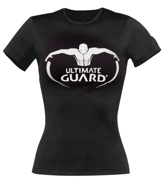 Ultimate Guard Girlie T-Shirt Logo Schwarz Größe M - Smalltinytoystore