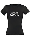 Ultimate Guard Girlie T-Shirt Wordmark Schwarz Größe L - Smalltinytoystore