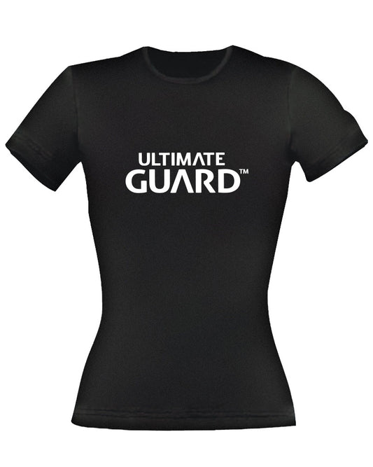 Ultimate Guard Girlie T-Shirt Wordmark Schwarz Größe M - Smalltinytoystore
