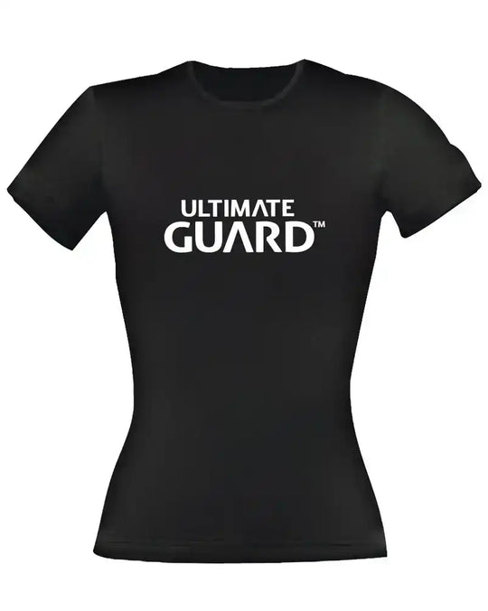 Ultimate Guard Girlie T-Shirt Wordmark Schwarz Größe S - Smalltinytoystore