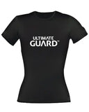 Ultimate Guard Girlie T-Shirt Wordmark Schwarz Größe S - Smalltinytoystore