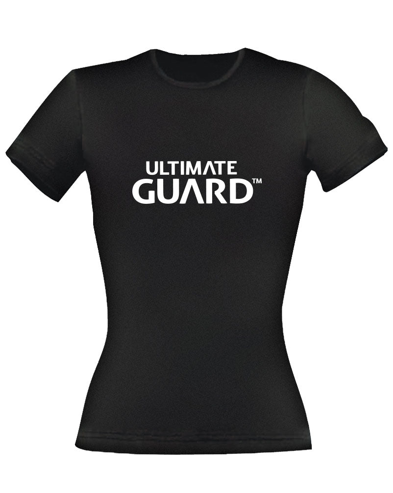 Ultimate Guard Girlie T-Shirt Wordmark Schwarz Größe XXL - Smalltinytoystore