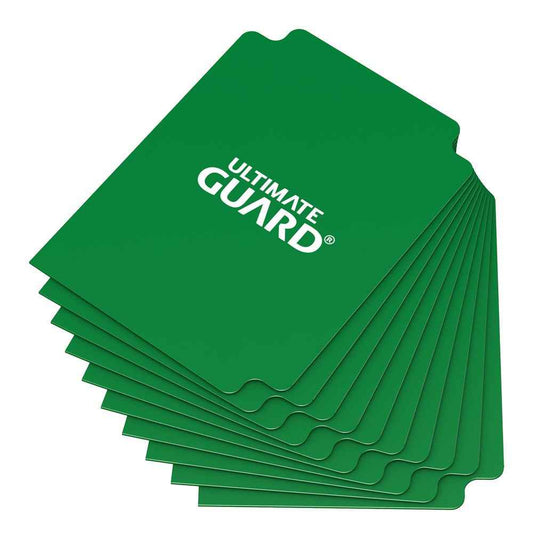 Ultimate Guard Kartentrenner Standardgröße Grün (10) - Smalltinytoystore