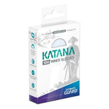 Ultimate Guard Katana Inner Sleeves Japanese Size Transparent (100) - Smalltinytoystore