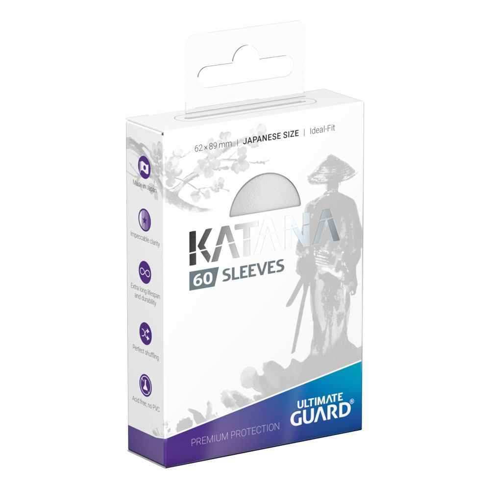 Ultimate Guard Katana Sleeves Japanische Größe Weiß (60) - Smalltinytoystore