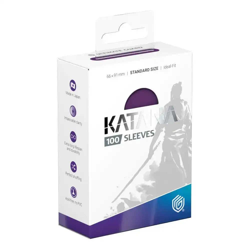 Ultimate Guard Katana Sleeves Standardgröße Iris Bloom (100) - Smalltinytoystore