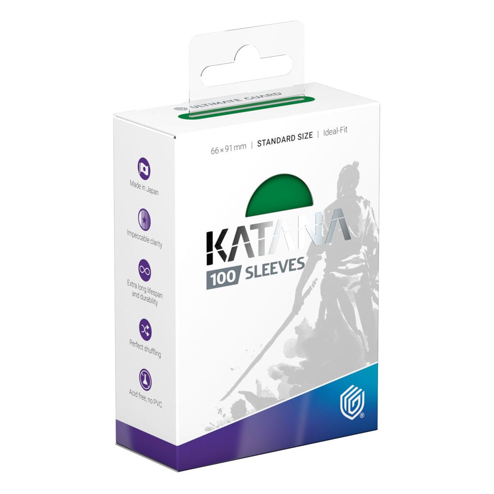 Ultimate Guard Katana Sleeves Standardgröße Jade Garden (100) - Smalltinytoystore