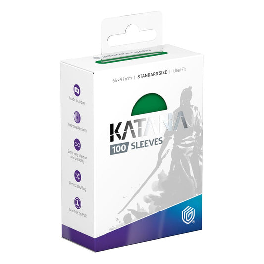 Ultimate Guard Katana Sleeves Standardgröße Jade Garden (100) - Smalltinytoystore