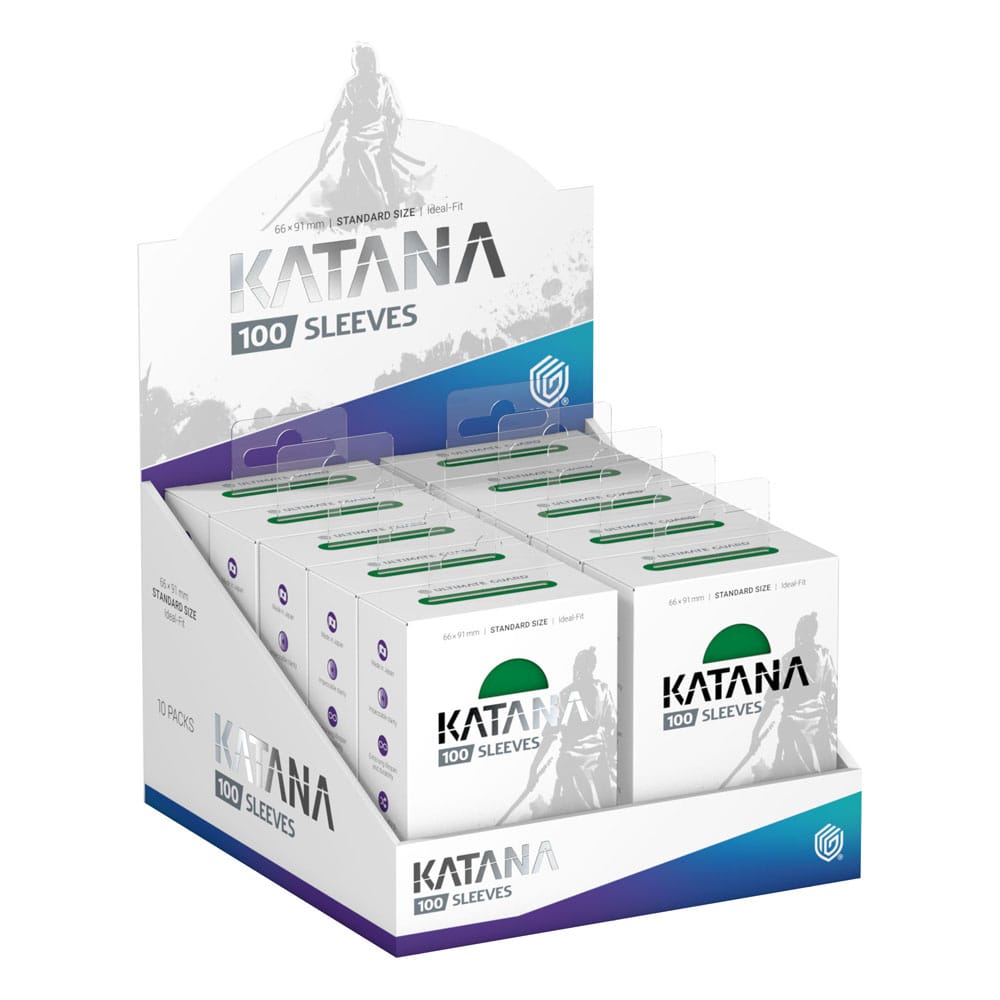 Ultimate Guard Katana Sleeves Standardgröße Jade Garden (100) - Smalltinytoystore