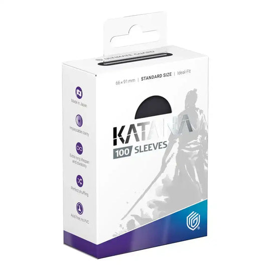 Ultimate Guard Katana Sleeves Standardgröße Obsidian Shard (100) - Smalltinytoystore