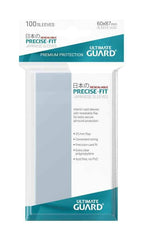 Ultimate Guard Precise-Fit Sleeves wiederverschließbar Japanische Größe Transparent (100) - Smalltinytoystore