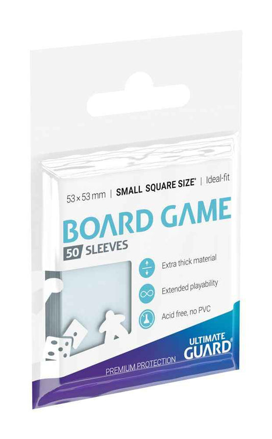 Ultimate Guard Premium Sleeves für Brettspielkarten Quadratisch Klein (50) - Smalltinytoystore