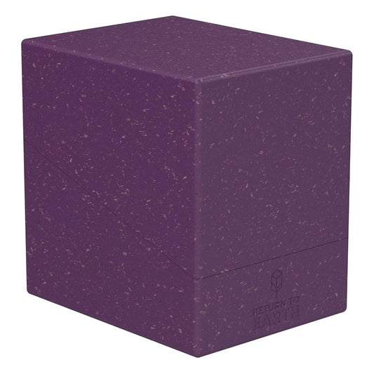 Ultimate Guard Return To Earth Boulder Deck Case 133+ Standardgröße Violett - Smalltinytoystore