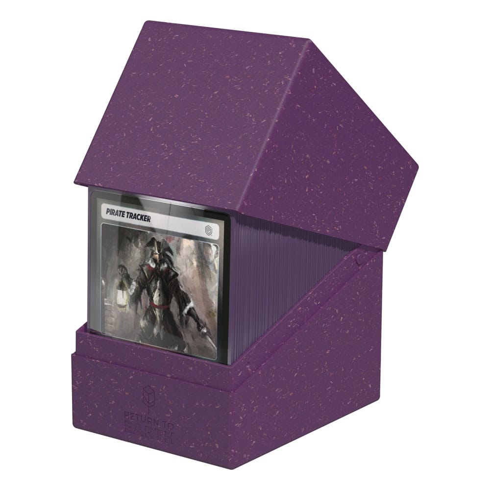 Ultimate Guard Return To Earth Boulder Deck Case 133+ Standardgröße Violett - Smalltinytoystore