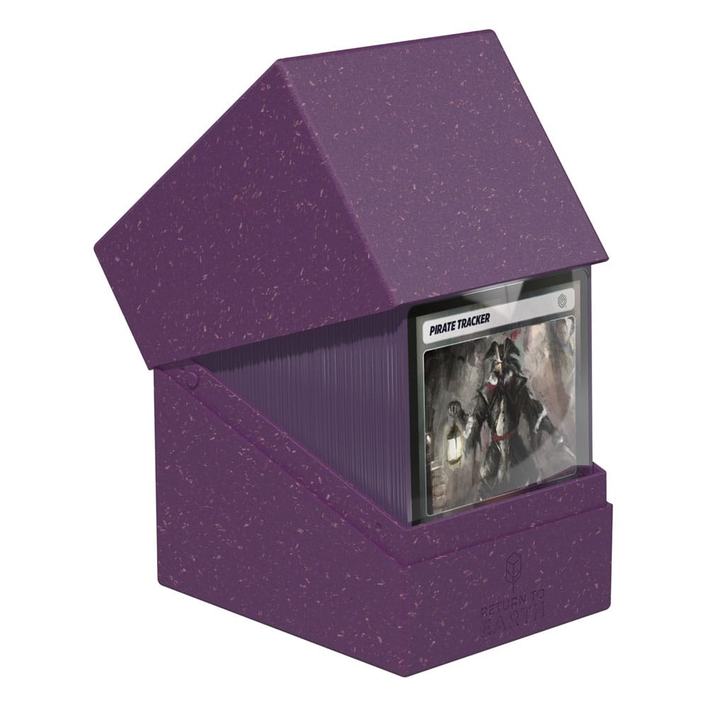 Ultimate Guard Return To Earth Boulder Deck Case 133+ Standardgröße Violett - Smalltinytoystore