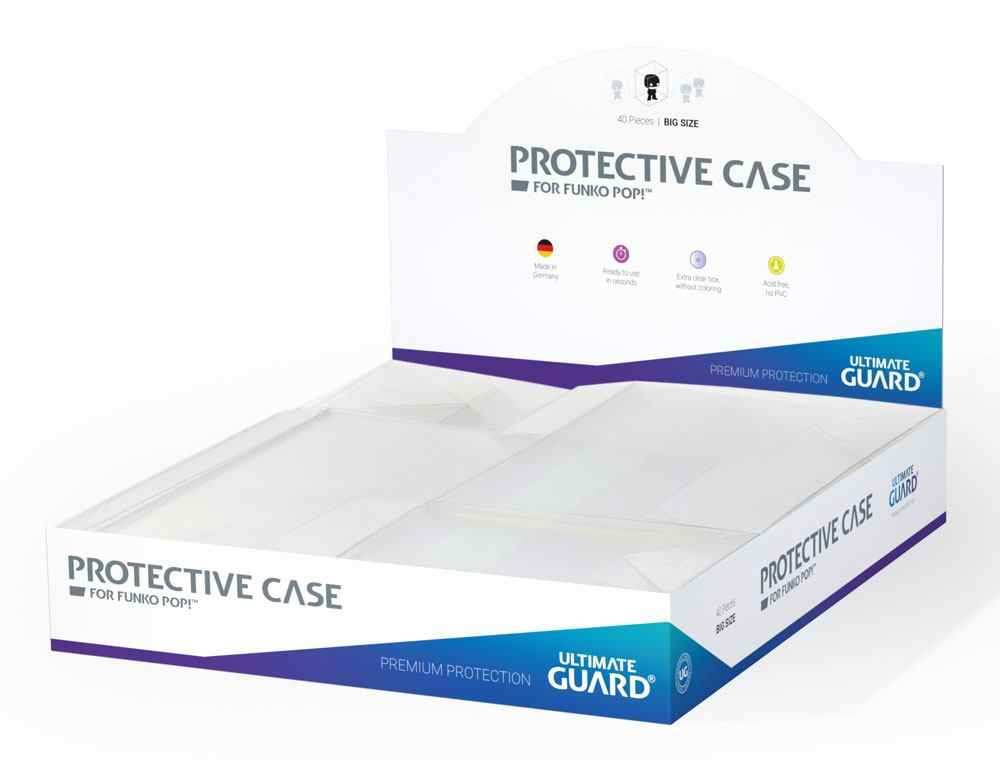Ultimate Guard Schutzhülle Protective Case für Funko POP!™ Figuren Big Size (40) - Smalltinytoystore