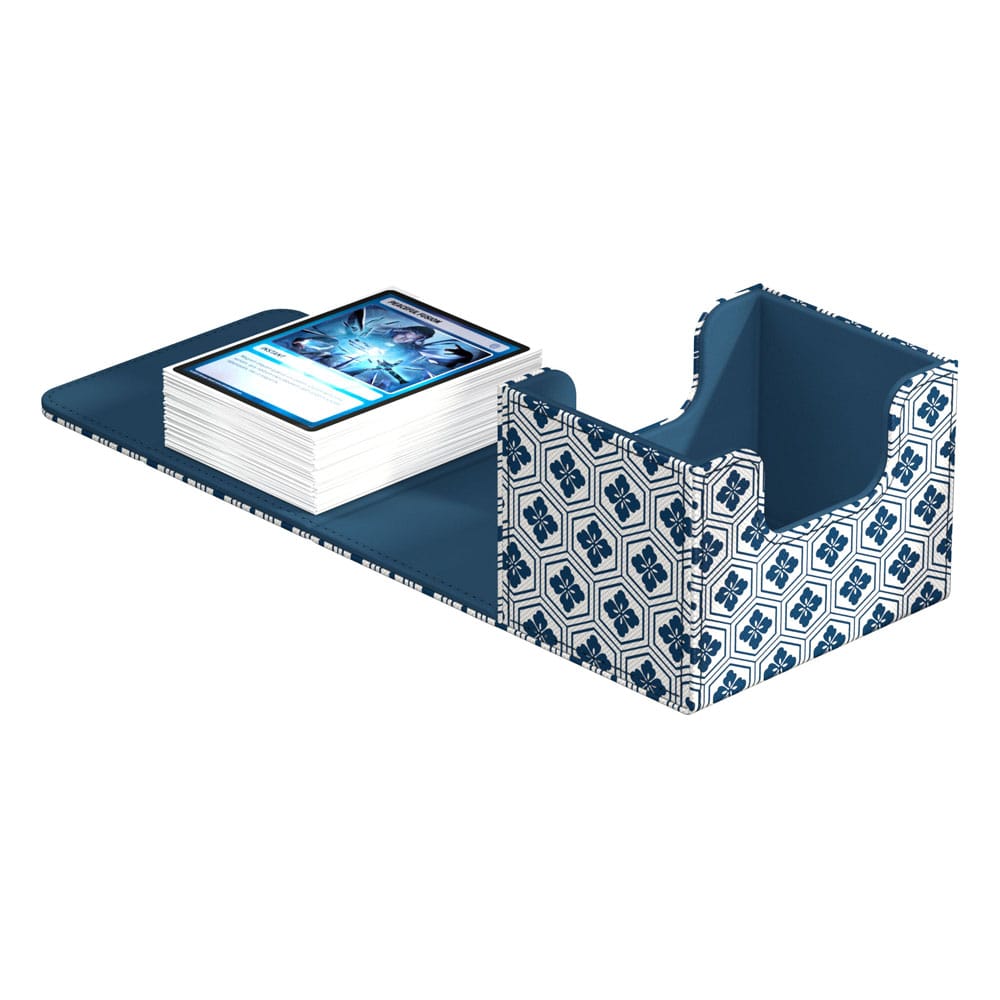 Ultimate Guard Sidewinder 100+ Katana: The Shogun's Journey - Part 2 - Kikko (White / Blue) - Smalltinytoystore