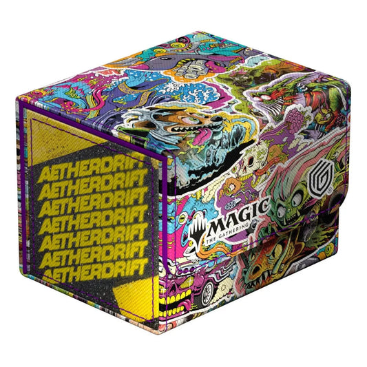 Ultimate Guard Sidewinder 100+ Xenoskin Magic: The Gathering "Aetherdrift" - Revved-Up Racers - Smalltinytoystore