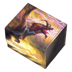 Ultimate Guard Sidewinder 100+ Xenoskin Magic: The Gathering "Tarkir: Dragonstorm" Ghostfire - Stormscale Scion - Smalltinytoystore