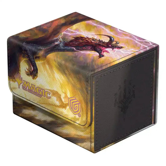 Ultimate Guard Sidewinder 100+ Xenoskin Magic: The Gathering "Tarkir: Dragonstorm" Ghostfire - Stormscale Scion - Smalltinytoystore
